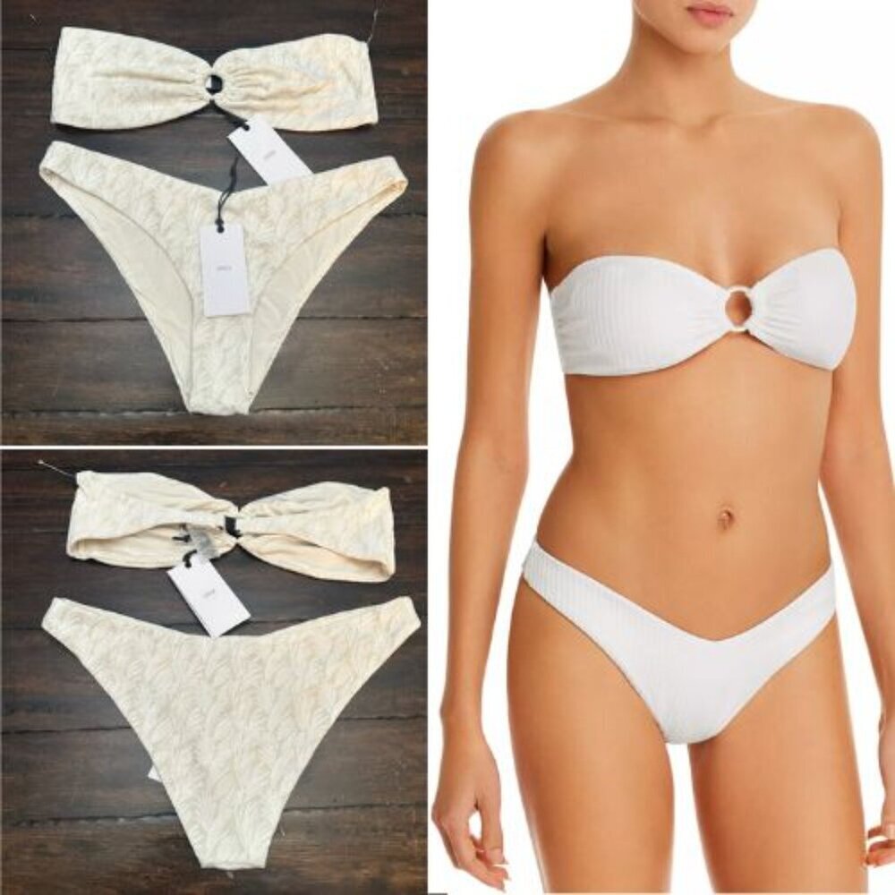New! Onia Luna Top & Chiara Bikini Bottom Size L/XL 38008